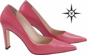 Niagara Różowe buty na obcasie